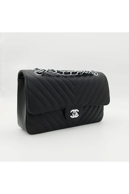 Женская кожаная сумка Chanel Medium Classic Double Flap 25x16x7 см