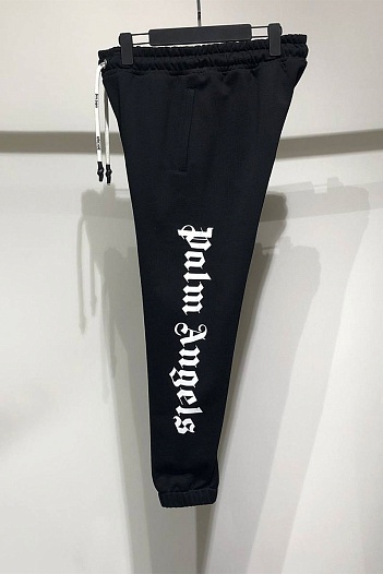 Мужские чёрные штаны Palm Angels   