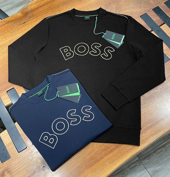 Чёрный свитшот Hugo Boss Salbo Iconic