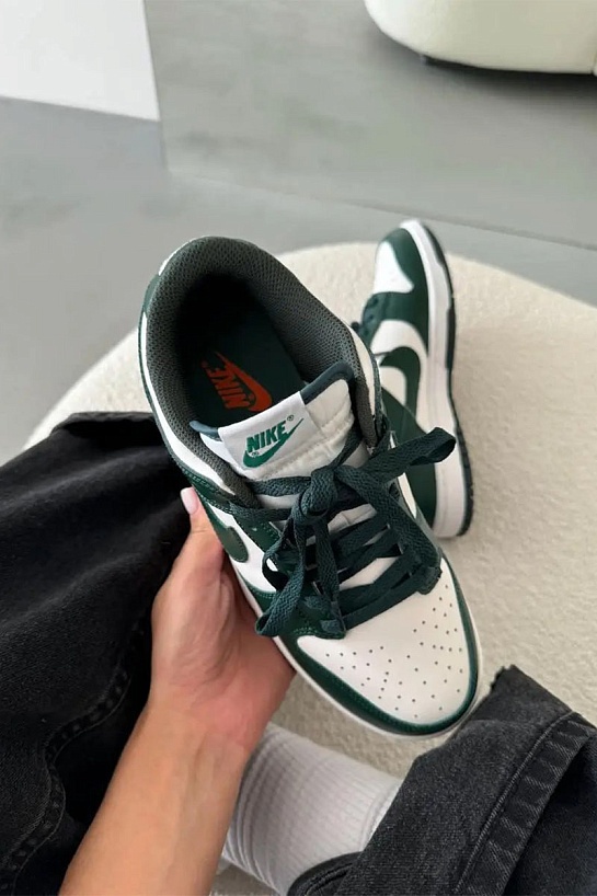 Кроссовки Nike Dunk Low - Green Michigan