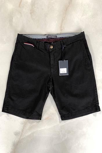 Мужские чёрные шорты Tommy Hilfiger   