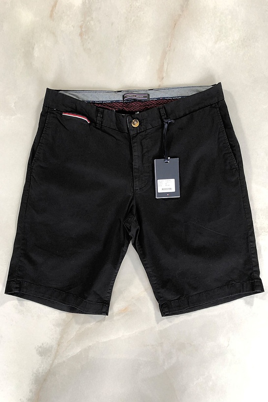 Мужские чёрные шорты Tommy Hilfiger