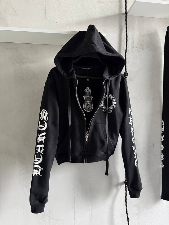 Женская кофта на молнии Chrome Hearts premium