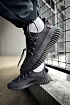 Кроссовки Adidas Yeezy Boost 350 v2 Black "Reflective laces" premium