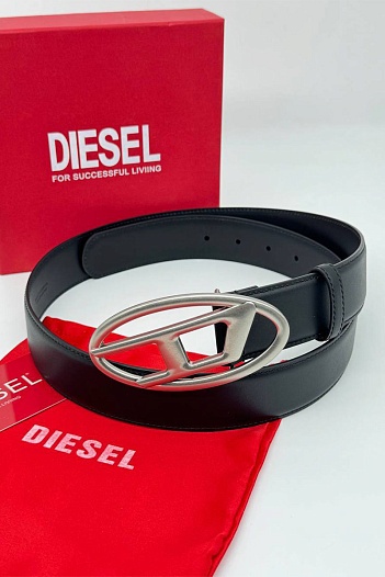 Кожаный ремень Diesel (ширина 3.8 см, длина 100 / 105 см)   