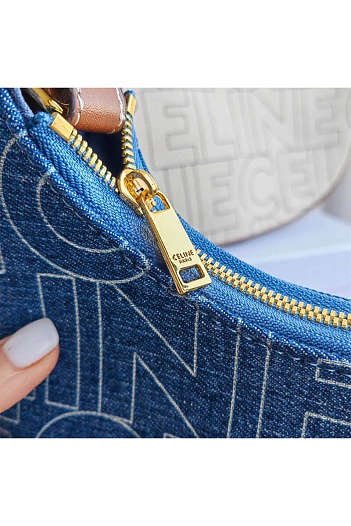 Сумка-хобо Celine Ava Monogram 24x14 см   