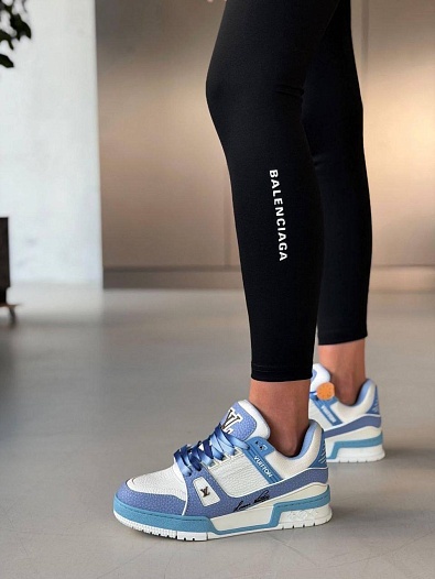 Женские черные леггинсы Balenciaga premium   