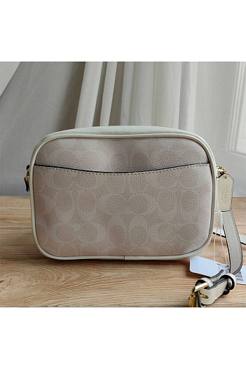 Кожаная сумка Coach Mini Jamie 22x16 см   