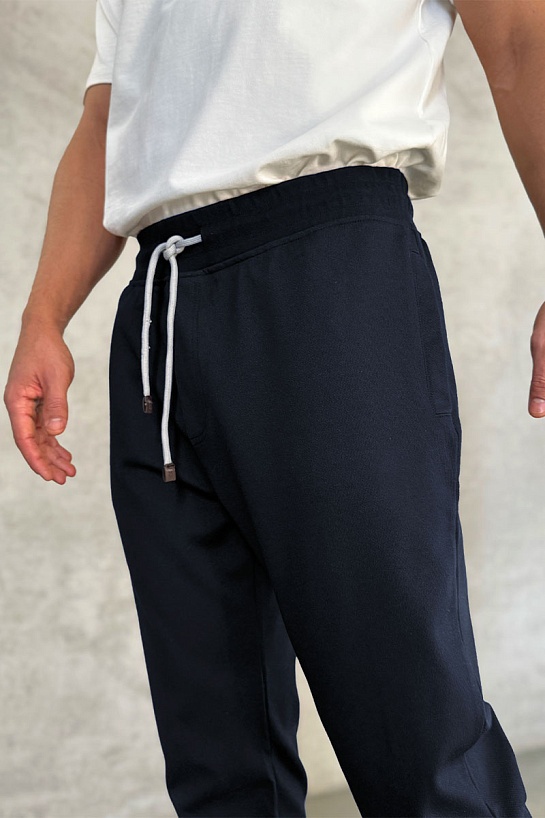 Спортивный костюм Brunello Cucinelli logo-embroidered - Navy