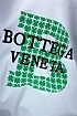 Зелёная оверсайз футболка Bottega Veneta