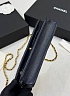 Кожаная сумка Chanel Wallet on Chain premium 19x12x4 см