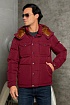 Мужской пуховик Moncler Fornas - Burgundy