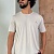 Мужская серая футболка Loro Piana logo-embroidered