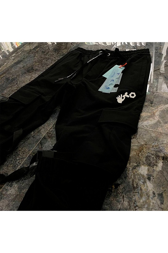 Мужские чёрные джоггеры Off-White