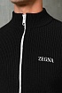 Свитер на молнии Zegna Premium - Black