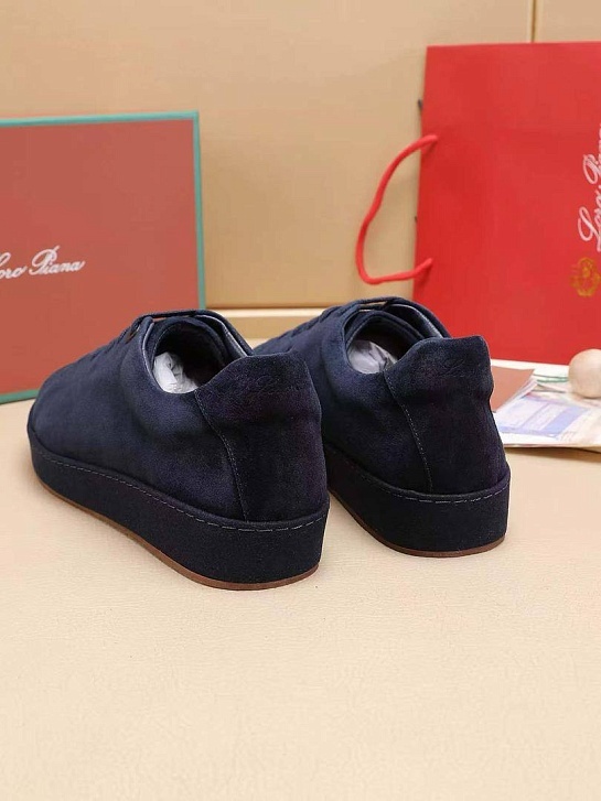 Мужские замшевые кроссовки Loro Piana