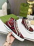Мужские кроссовки Gucci Tennis 1977 high-top - Red