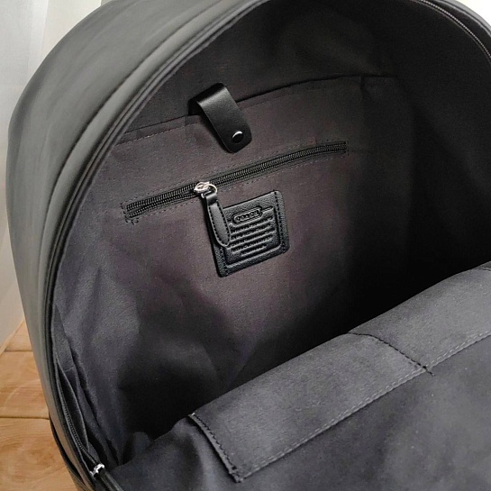 Кожаный рюкзак Coach monogram 39x30 см