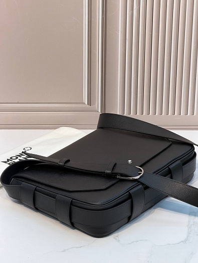 Кожаная сумка Montblanc Sartorial premium 34x27x7.5 см   
