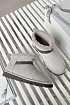 Женские замшевые угги с мехом Brunello Cucinelli Premium - Grey