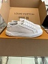 Женские комбинированные кеды Louis Vuitton Premium - White