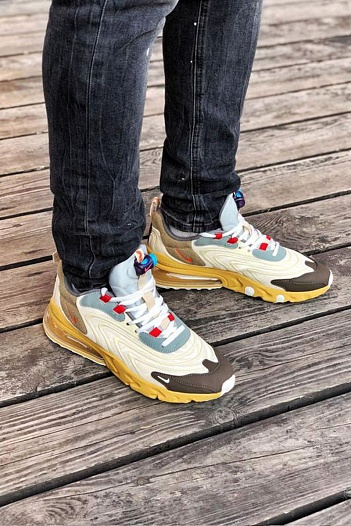 Кроссовки Travis Scott x Nike Air Max M270 React "Cactus Trails"   
