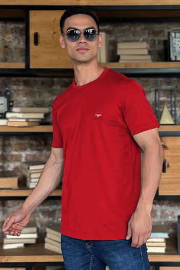 Мужская футболка Dolce & Gabbana Premium - Red   