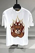 Белая футболка Moncler Genius x Palm Angels Angry Bear