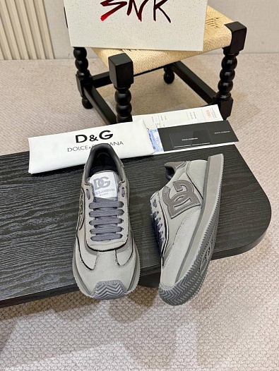 Мужские кроссовки Dolce & Gabbana Cushion - Grey   