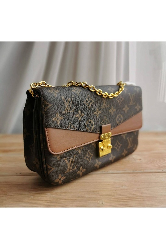 Женская кожаная сумка Louis Vuitton Marceau Monogram 25x15 см