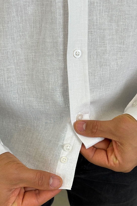 Мужская рубашка Роlо Ralрh Lаurеn белого цвета