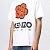 Белая футболка Kenzo Boke Flower graphic print
