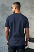 Мужская футболка Zilli тёмно-синего цвета