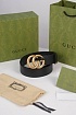 Кожаный ремень Gucci -  ширина 2 / 3 см, длина 80 / 85 см