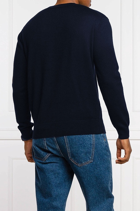 Джемпер Kenzo Tiger logo-patch - Navy