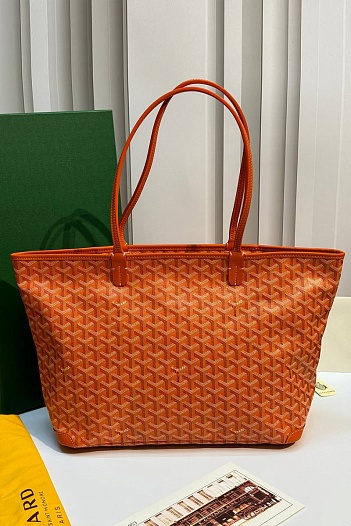 Кожаная сумка Goyard Artois premium 31x24x15 см   