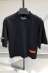 Чёрная футболка Heron Preston СТИЛЬ-logo cropped