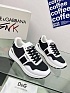 Женские комбинированные кроссовки Dolce & Gabbana - Black / White