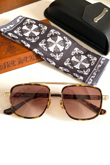 Солнцезащитные очки Chrome Hearts Aviator   