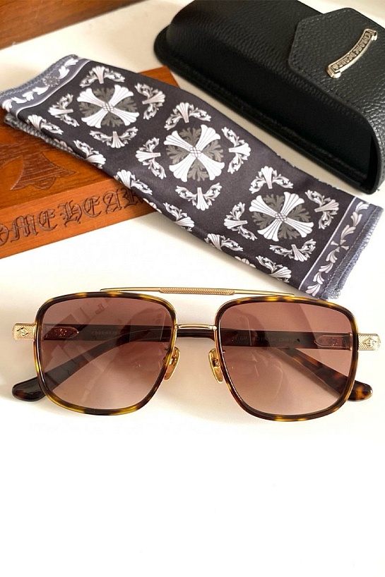 Солнцезащитные очки Chrome Hearts Aviator