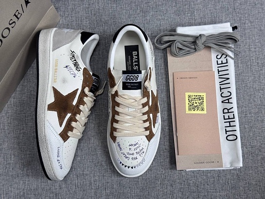 Мужские кроссовки Golden Goose Ball Star premium