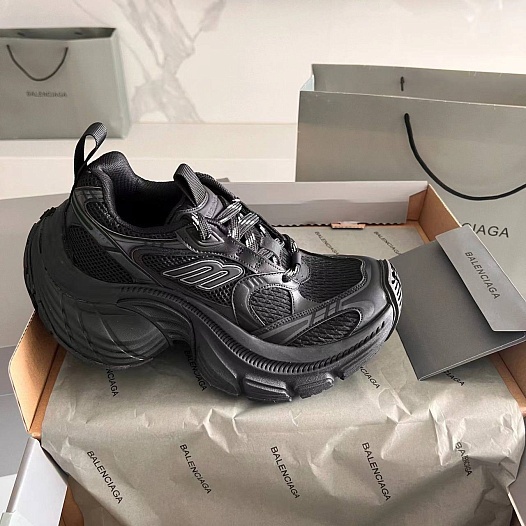 Женские комбинированные кроссовки Balenciaga Women's 10XL - Black   