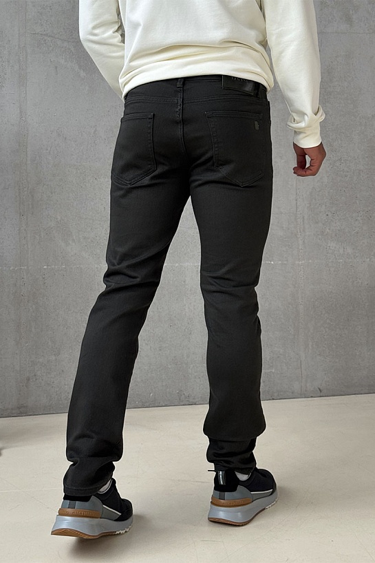 Мужские тёмно-серые джинсы Emporio Armani