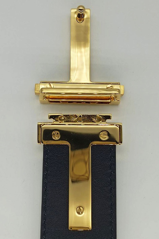 Двусторонний кожаный ремень Tom Ford (ширина 3.8 см, длина 120 см)