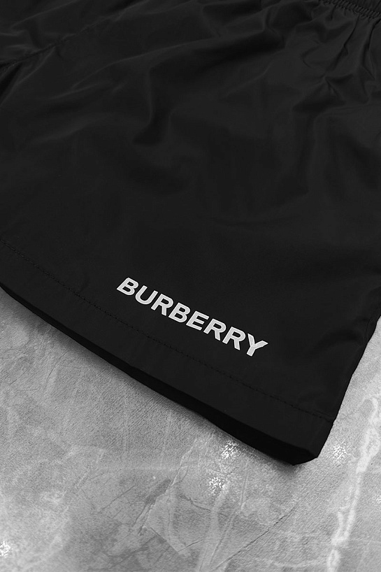 Мужские чёрные шорты Burberry