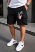 Мужские чёрные шорты Off-White