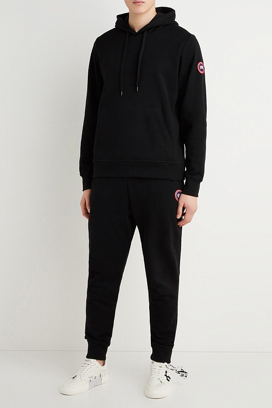 Чёрный спортивный костюм Canada Goose Huron