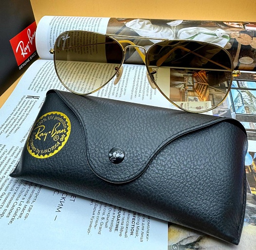 Солнцезащитные очки Ray-Ban Aviator Large Metal   