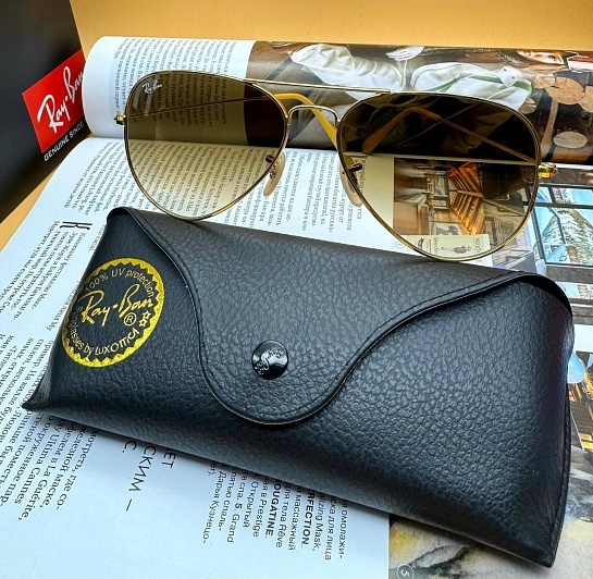 Солнцезащитные очки Ray-Ban Aviator Large Metal