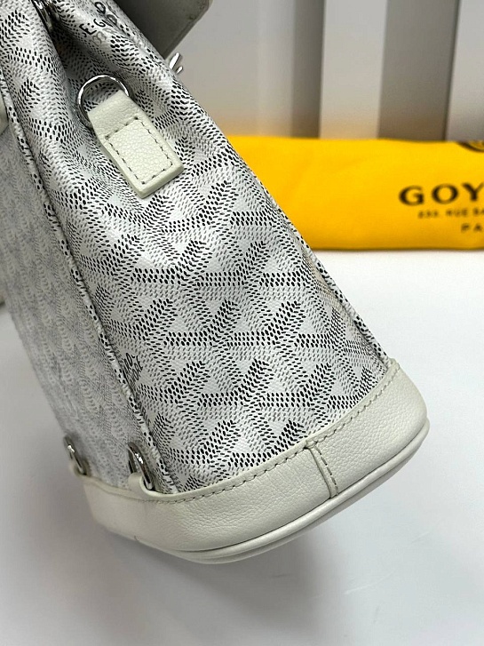 Женский рюкзак Goyard Alpin Mini Premium 23x19x9.5 см - White